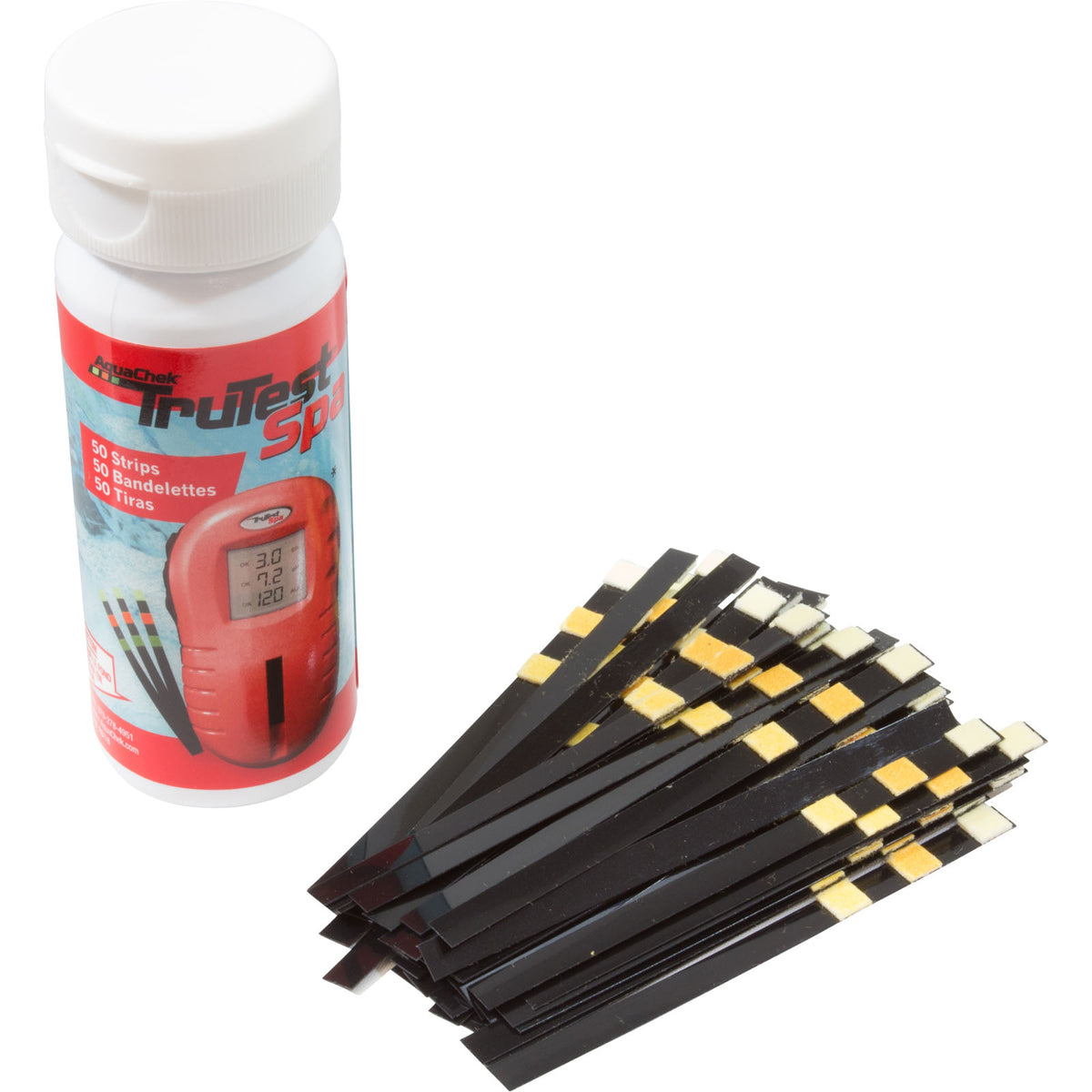 Test Strips, Expired, AquaChek, TruTest Spa Refill, 50 Strips