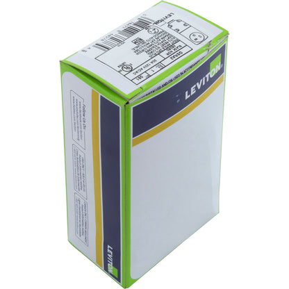 GFCI, Leviton, 20 A, 115 V, reinicio automático con autoprueba, ángulo recto