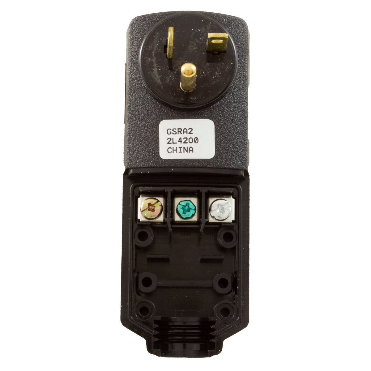 GFCI, Leviton, 20A, 115v, Self-Test Auto Reset, Right Angle