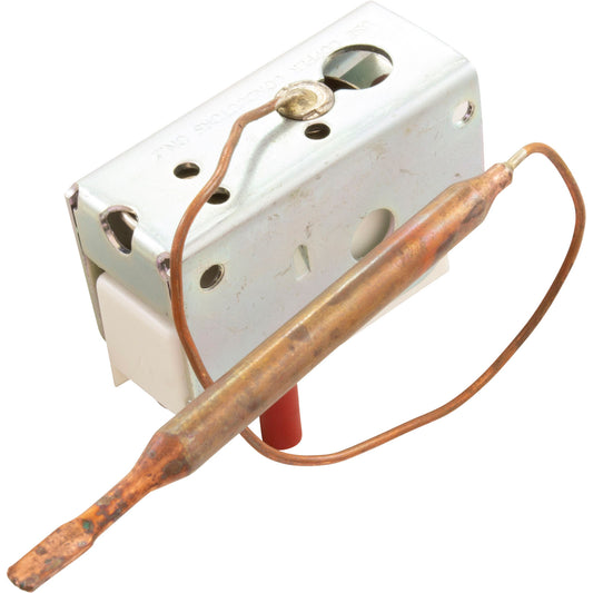 Hi-Limit, Robertshaw, 1/4" de diamètre, capillaire 6", SPST