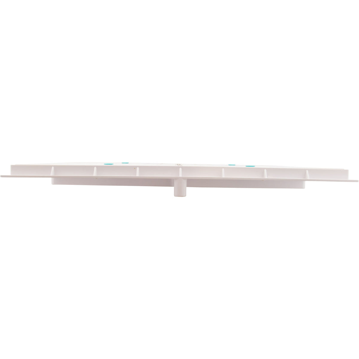 Drain Grate, 4-12" Sq, w/ 24" Sq Frame, Anit Entrap, White