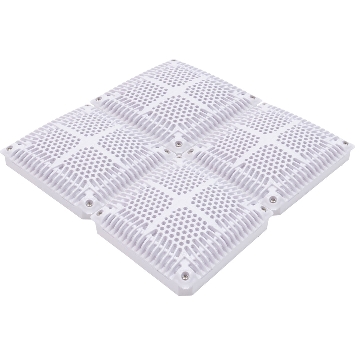 Hayward WGX1033BHF2 18" White Square High Flow Cover & Inner Frame