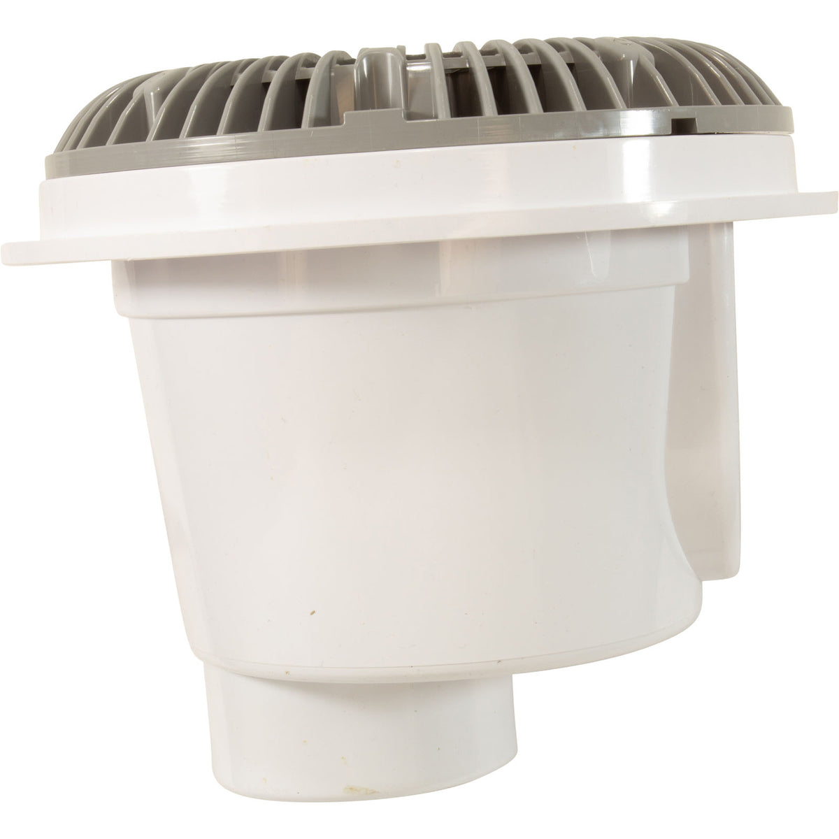 Hw Gunite Pool Main Drain (2In Thread So, 2In Thread Bo) Gray