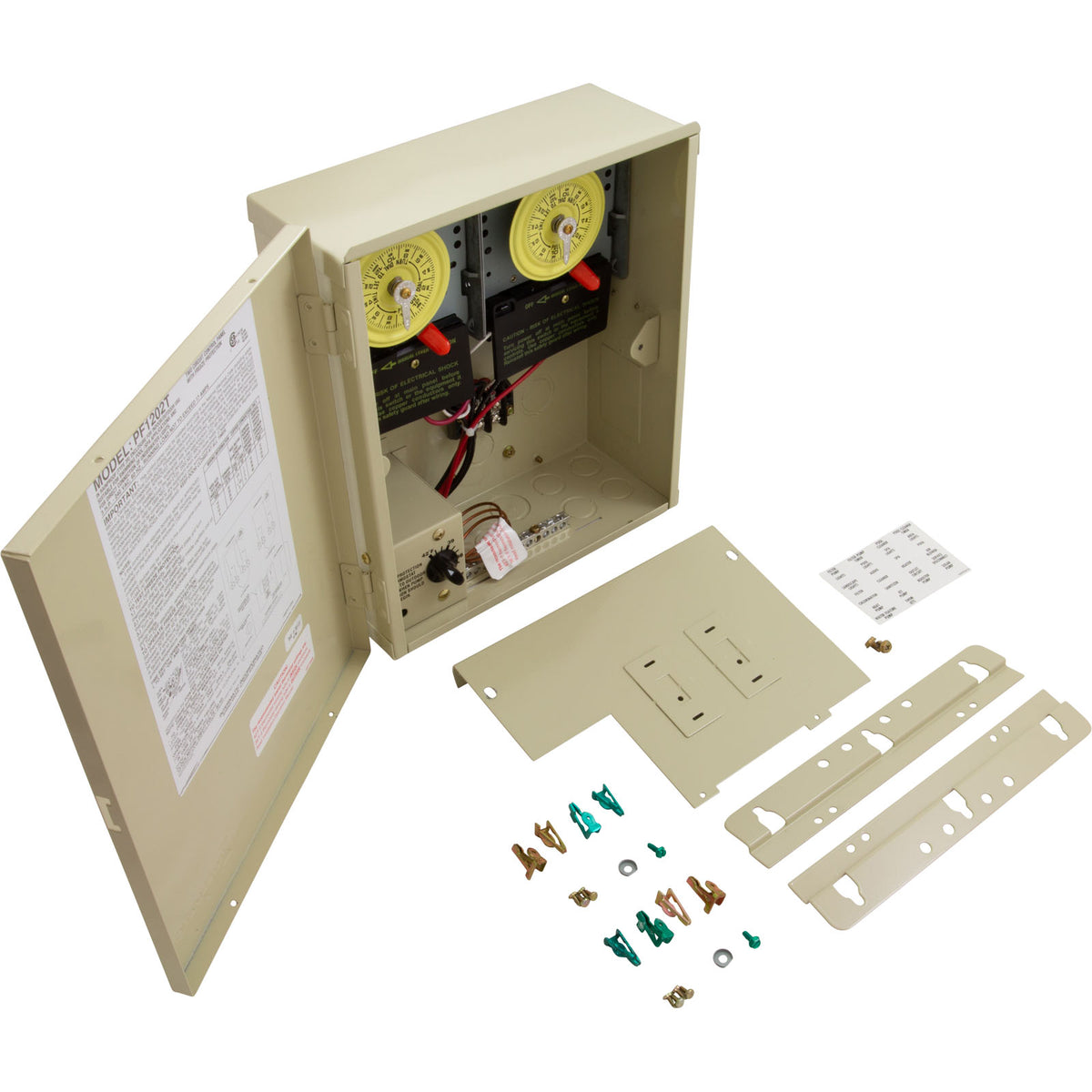 For Pools W/Cleaner Requires 2 Time Switches, 240V
