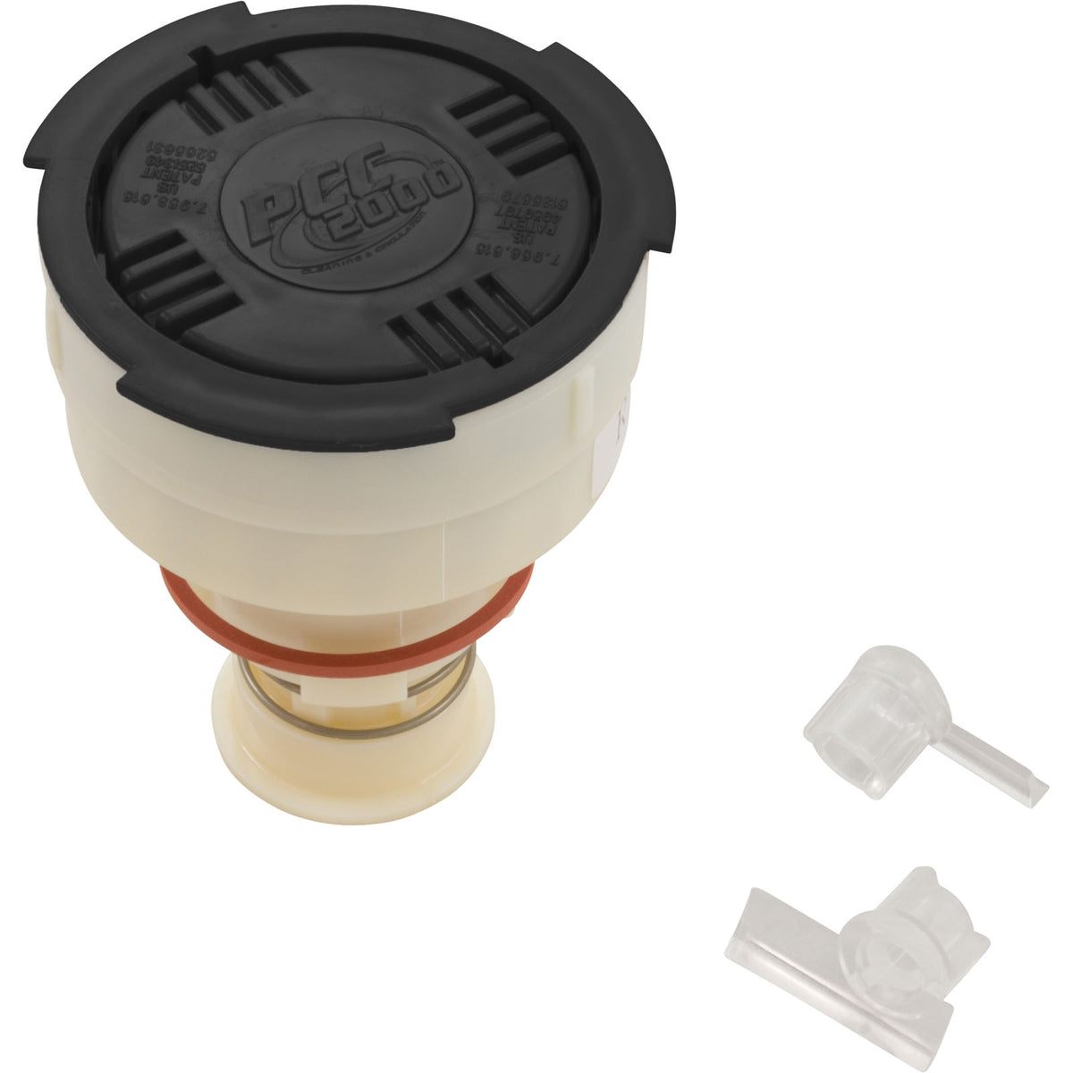 Cleaning Head, Paramount PCC2000, Rotating Nozzle, Black
