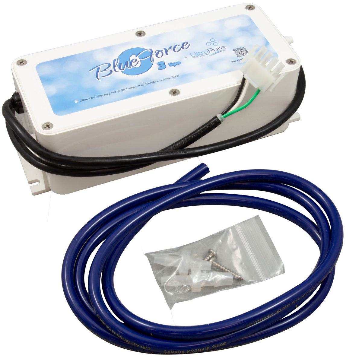 Ozonator, UltraPure BFO3, 230v, 4-Pin AMP Cord