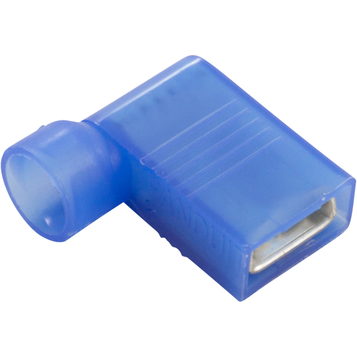 Disconnect, 90° Female, 16-14AWG, .250 Tab, Blue, qty 25