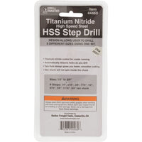 Tool, Step Drill Bit, 1/4" - 3/4"