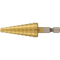 Tool, Step Drill Bit, 1/4" - 3/4"