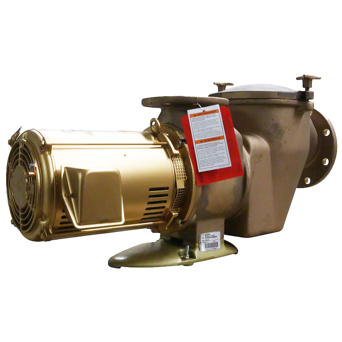 Bomba Pentair Serie C CHK-100 con purgador, 10 hp, trifásica, bronce