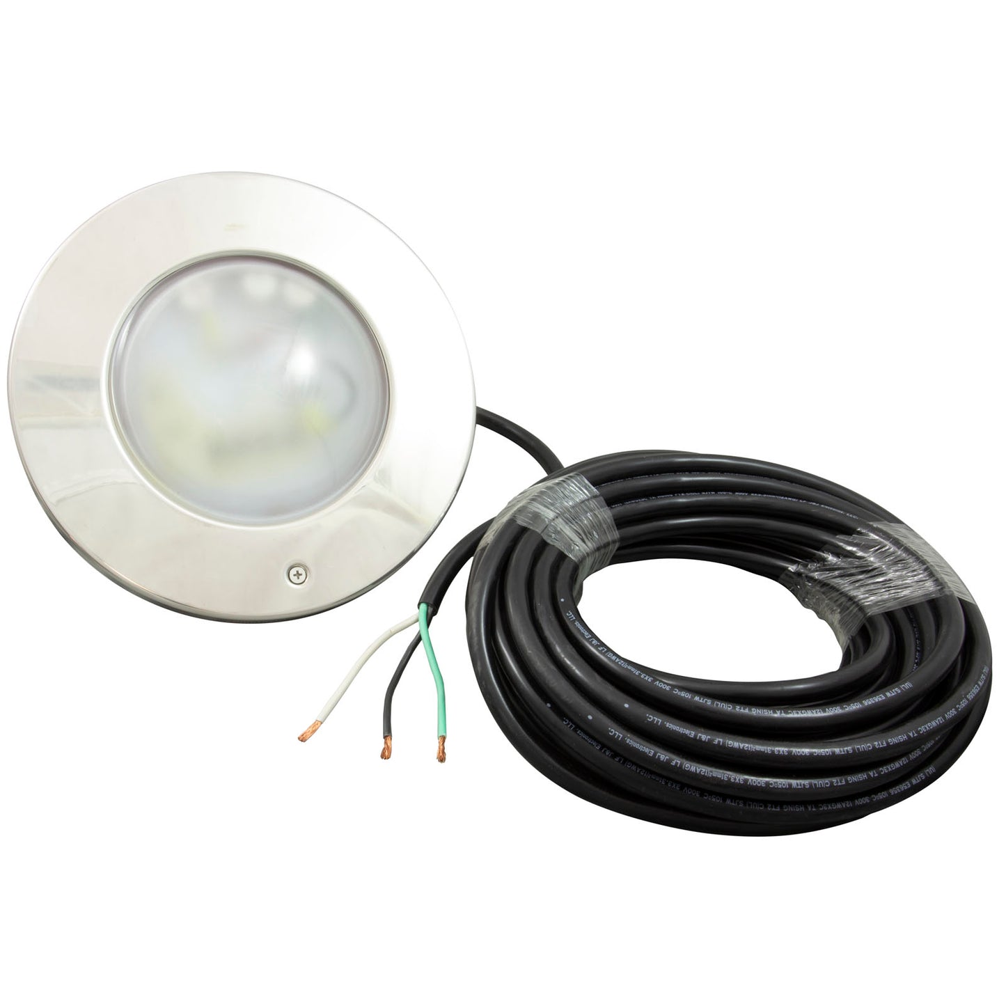Pool Light, Color Splash XGW 300, RGBW LED, 12V, 39W, 50ft, SQ