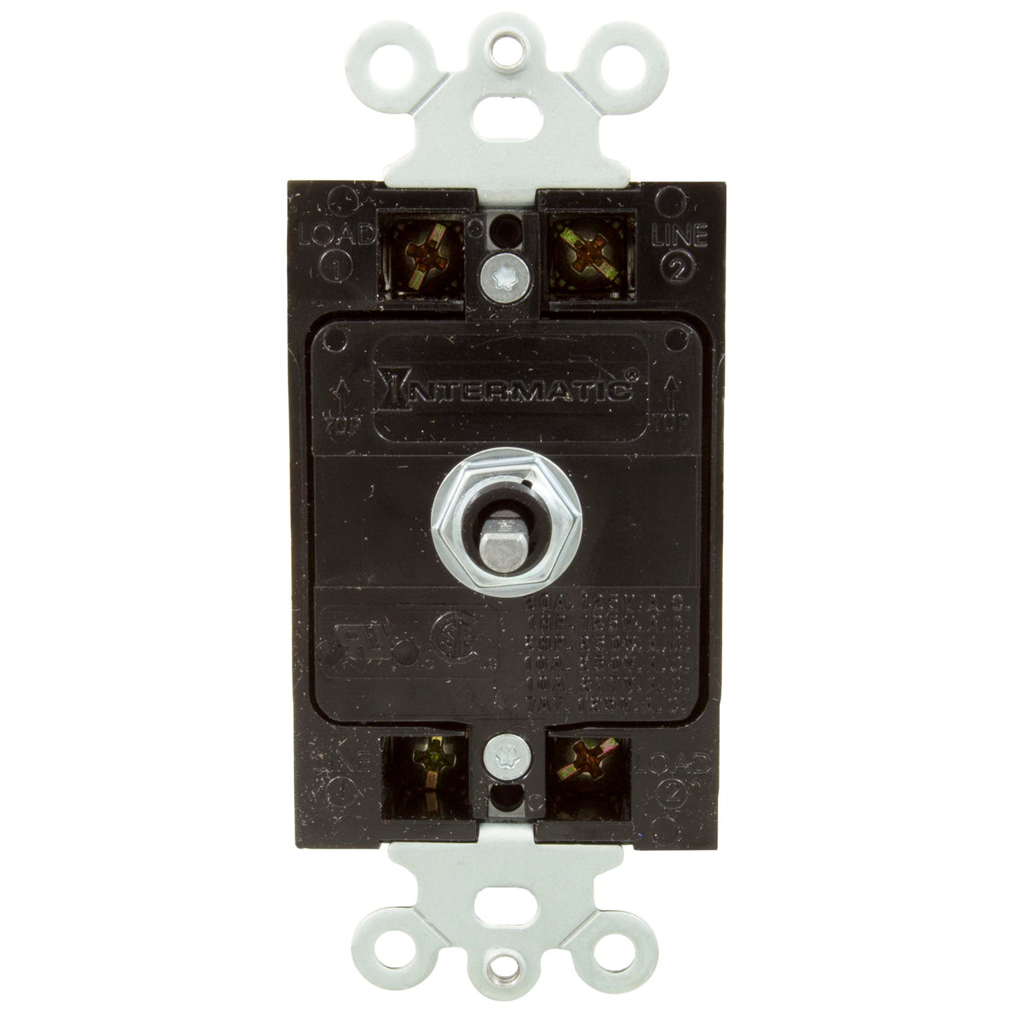 Timer, Intermatic, DPST, Spring Wound, 60min , 20A