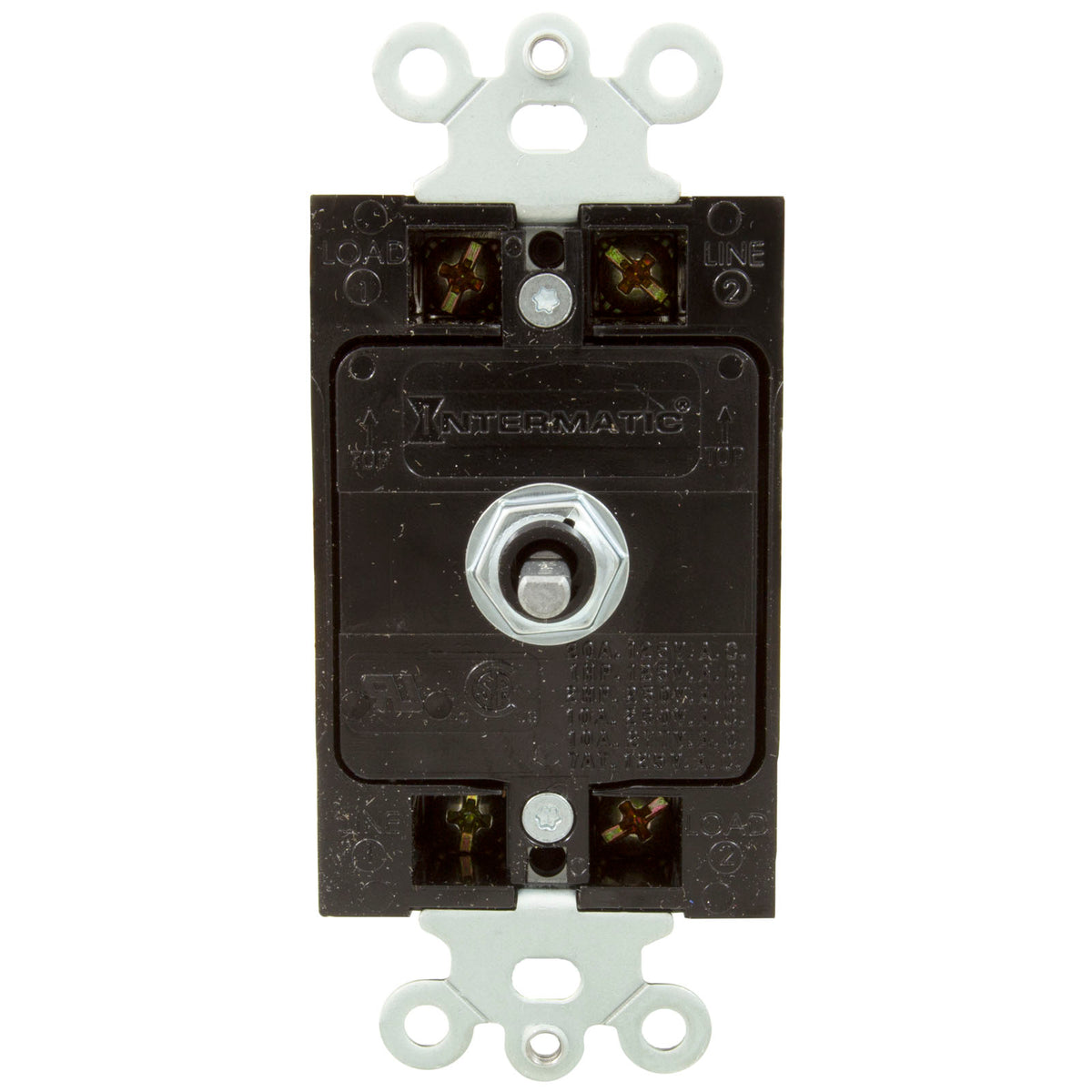 Timer, Intermatic, DPST, Spring Wound, 60min , 20A