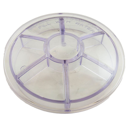 Couvercle de siphon, Pentair WhisperFlo, après novembre 1998, transparent