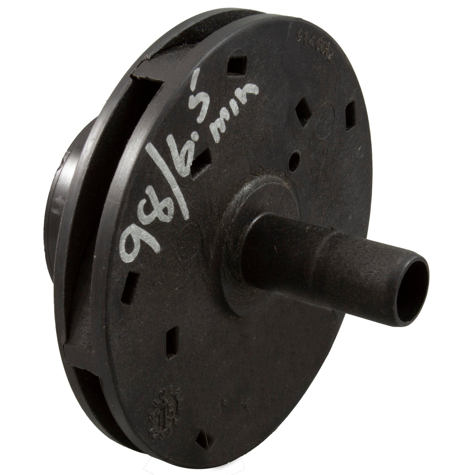 Impeller, Speck A91-I, .75thp/1.0hp Spl, 3/8", 5V, 98/6.5mm