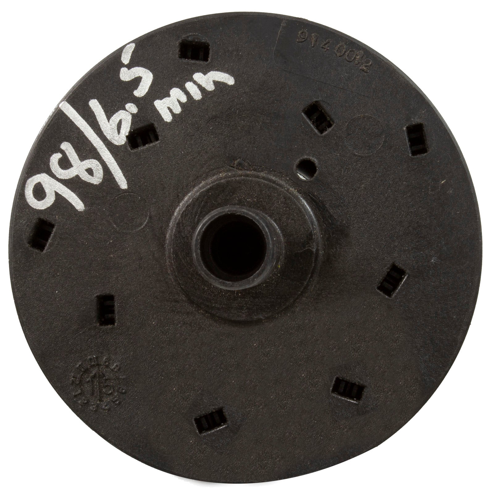 Impeller, Speck A91-I, .75thp/1.0hp Spl, 3/8", 5V, 98/6.5mm
