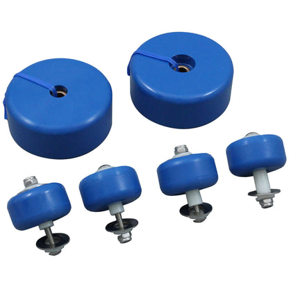 Head Wheel Set, Hammerhead 21"/30" Vacuum, 2 Large 4 Small