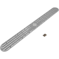 32" Channel Drain Cover With Screws, Gray