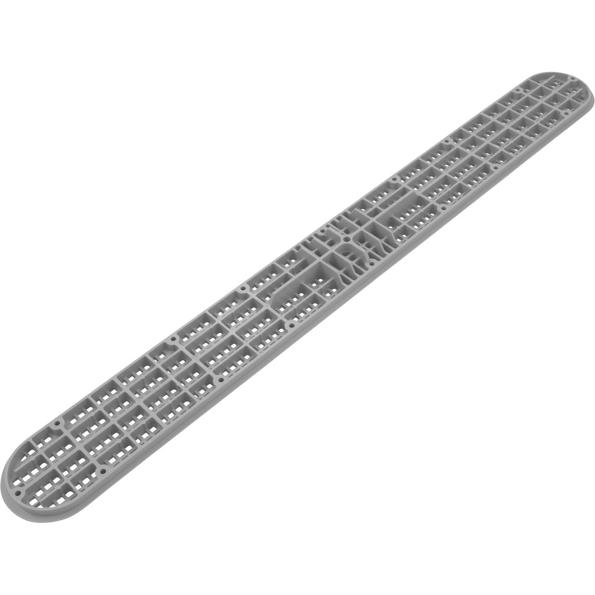 32" Channel Drain Cover With Screws, Gray