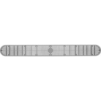 32" Channel Drain Cover With Screws, Gray