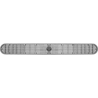 32" Channel Drain Cover With Screws, Gray