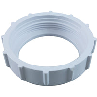 Bulkhead Adapter Nut, Pentair, 3-1/2", White
