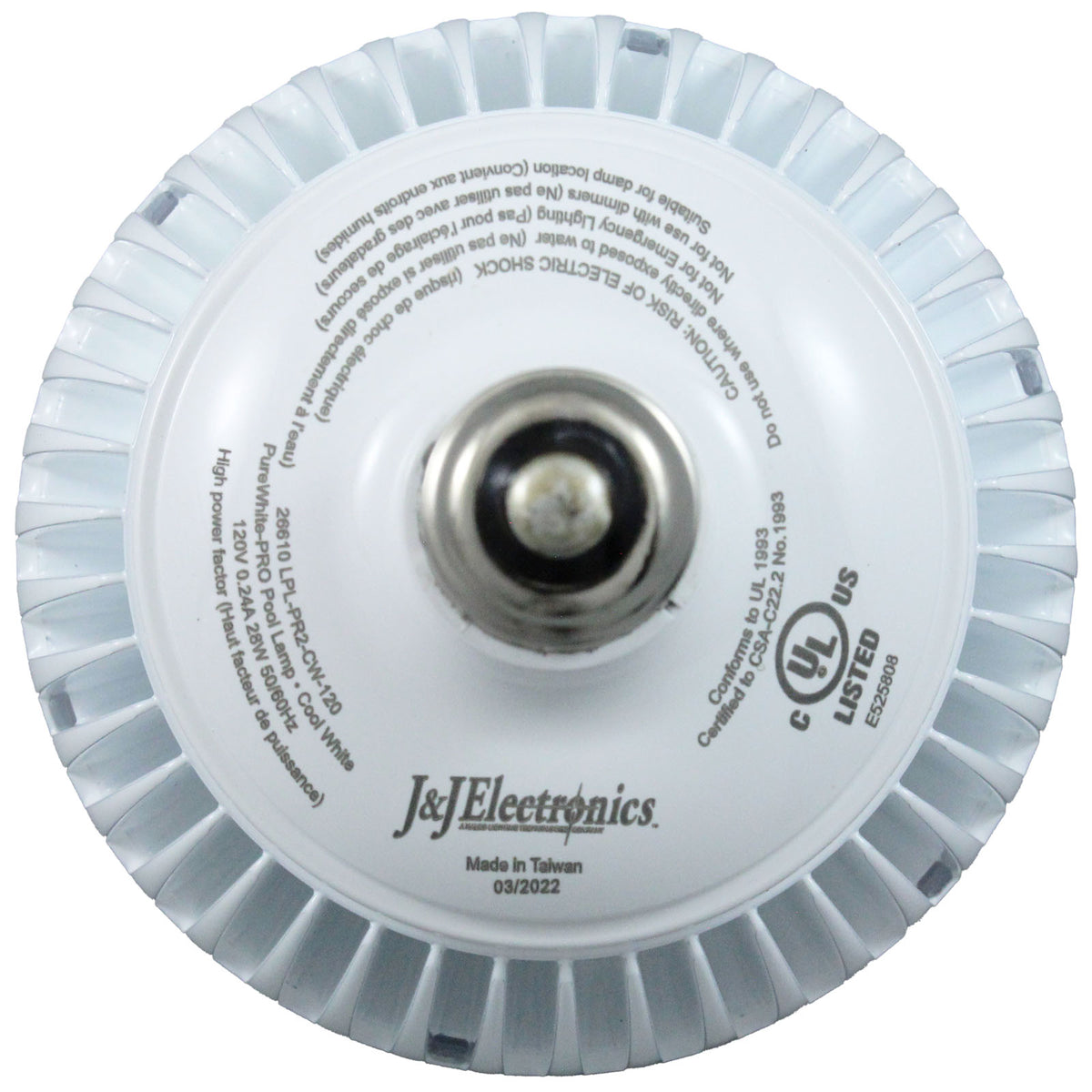 Repl Bulb, PureWhite Pro, LED, Cool White, 115v, 28W, 300/400W Eq