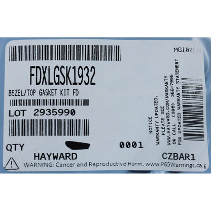 Joint, chauffage universel Hayward série H, lunette,