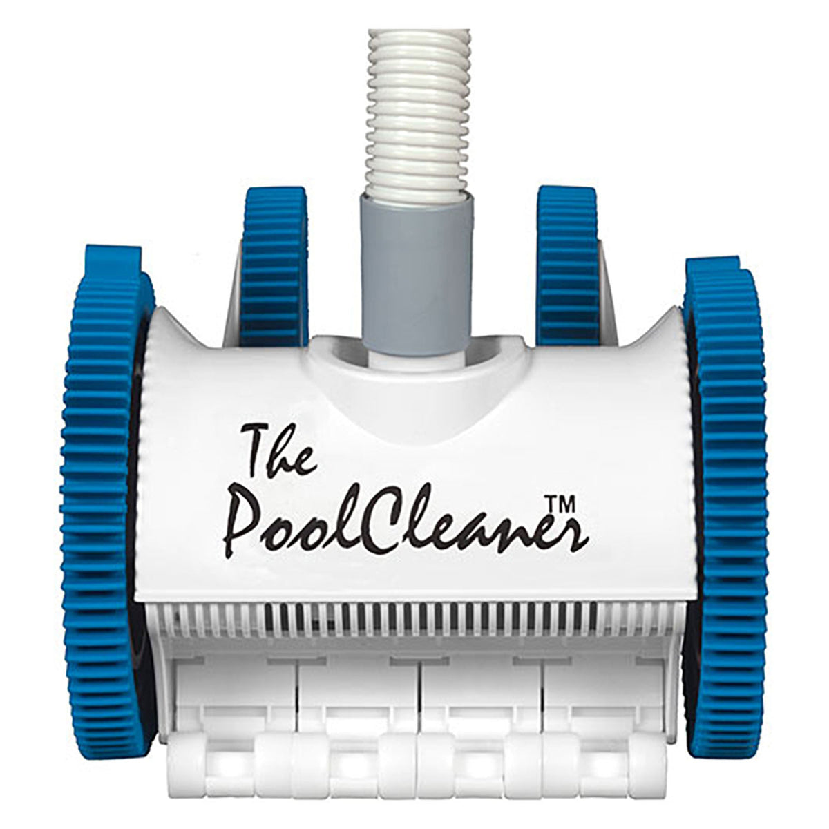 W3PVS40JST Poolvergnuegen The PoolCleaner 4 Wheel Suction Cleaner White 20x40ft