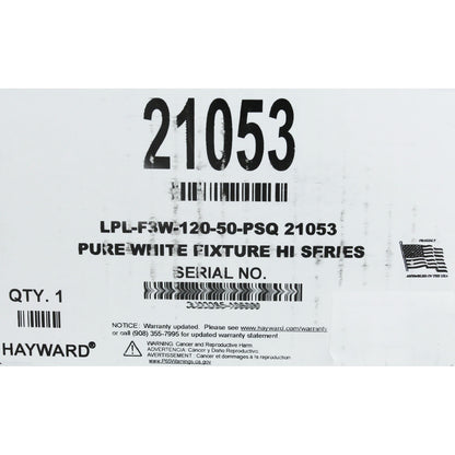 Luz para piscina, LED PureWhite, 115 V, 58 W, 50 pies, equivalente a 500 W, pies cuadrados