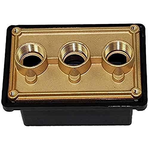 78310600 Pentair Junction Box Brass Base Polycarbonate Cover