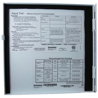 Generador de cloro salino, Hayward AquaTrol RJ
