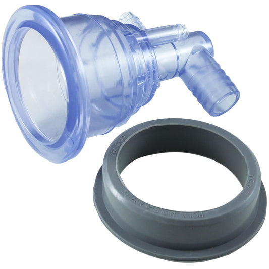 Cuerpo de chorro, WW Poly Storm, A3/8"RB x W3/4"RB, ojal SGMS