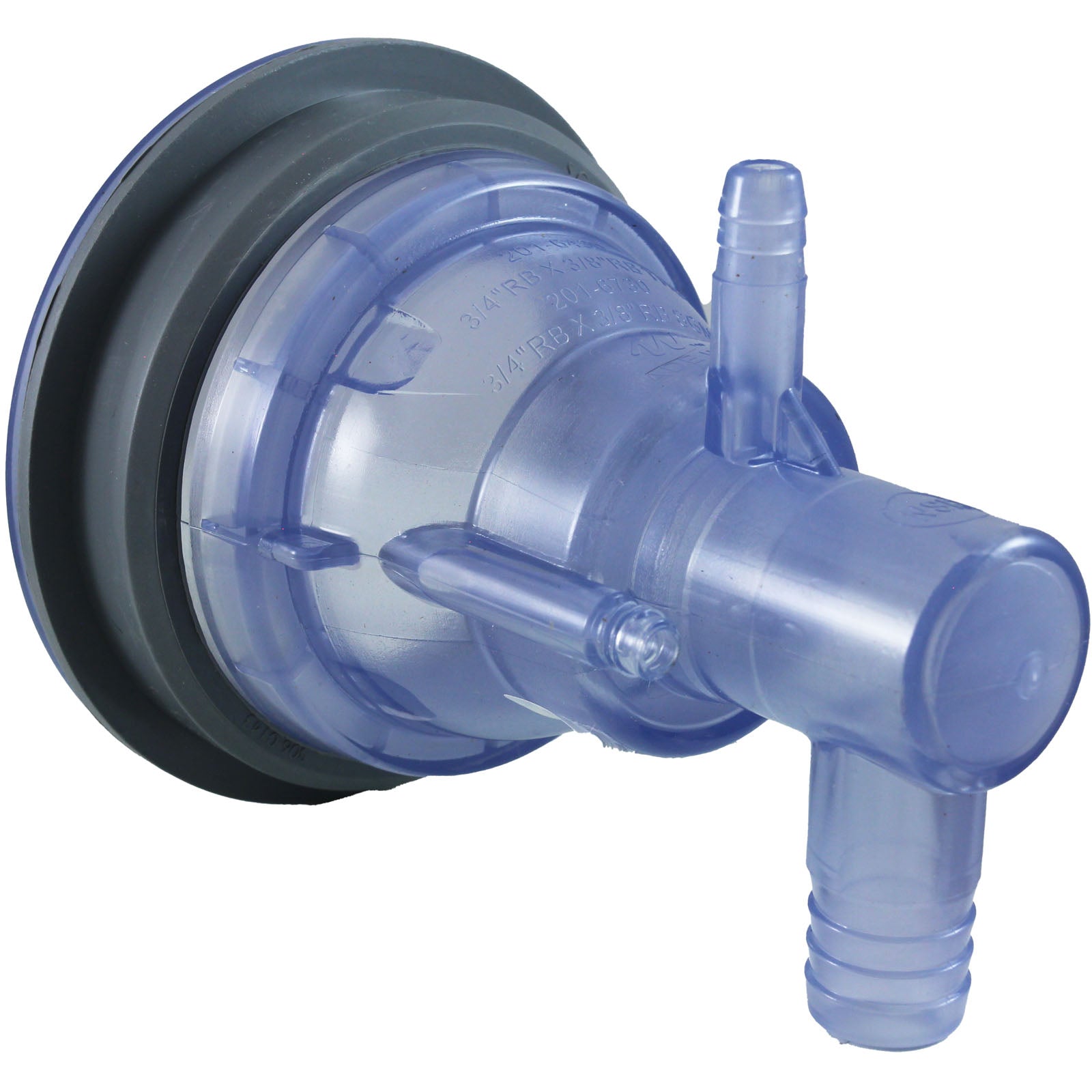 Jet Body, WW Power Storm, a3/8"RB x w3/4"RB, SGMS Grommet