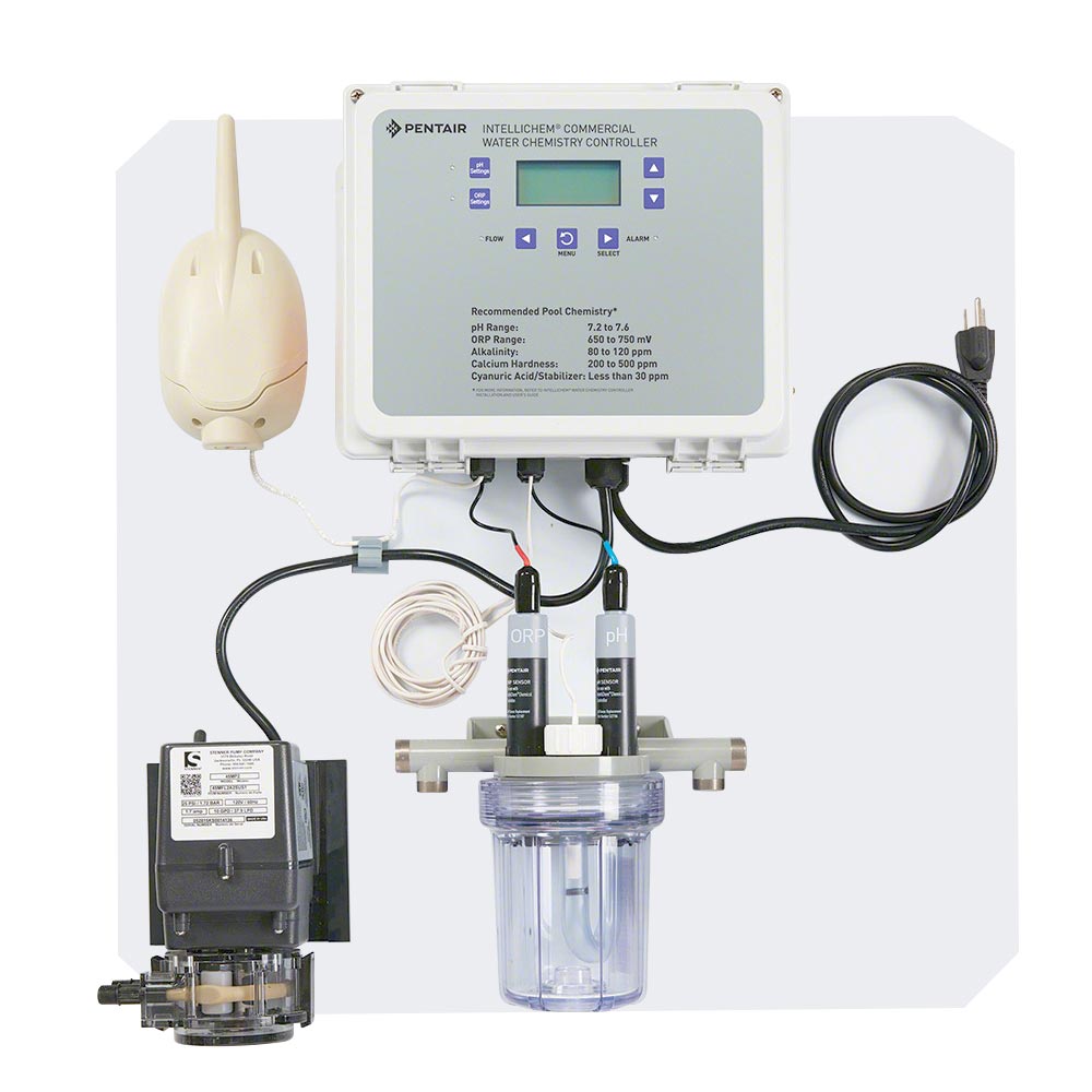 Pentair IntelliChem 522577 1 Pump Dual Sanitization Support w/ Standalone Remote