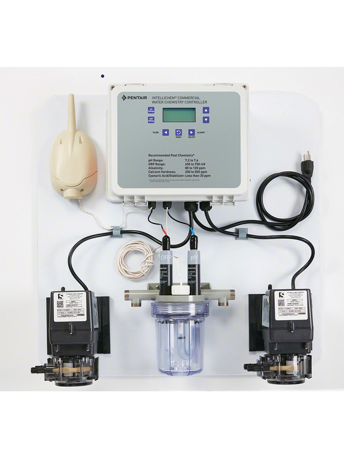 Pentair IntelliChem 522578 2 Pump Dual Sanitization Support w/ Standalone Remote