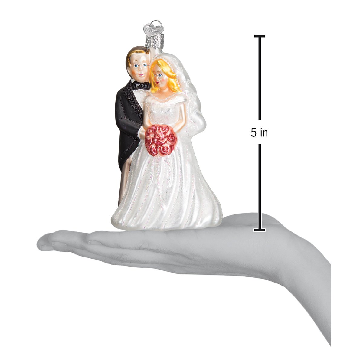 Bridal Couple Ornament