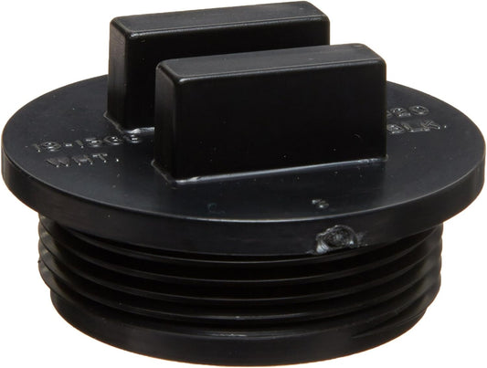 Pentair 750020 NPSM Plug; 1.5 Inch Diameter, Black