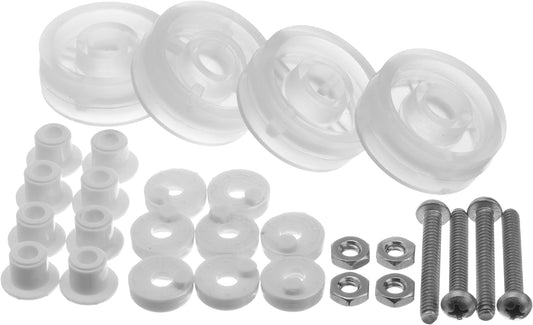 Pentair R201450 4 Wheels Assembly Kit 250 Swivel Wheel Flexible Vacuums