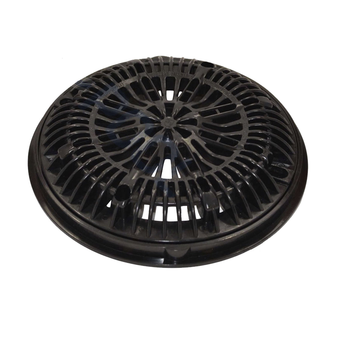 25537-004-000 CMP 8" Galaxy Lid and Flat Frame Black