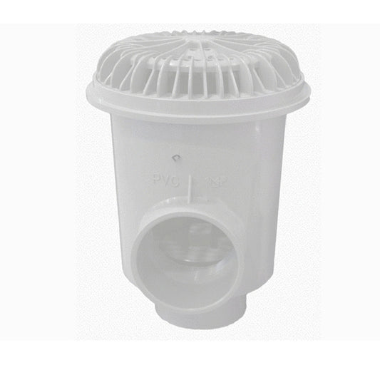 CMP 25513-300-100 Desagüe principal Nova White de 3" sin tapa para piscinas de hormigón armado