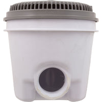 Main Drain, PentStarGuard, 8", 112gpm, 2"Side Port, ABS, Gray, qty 2