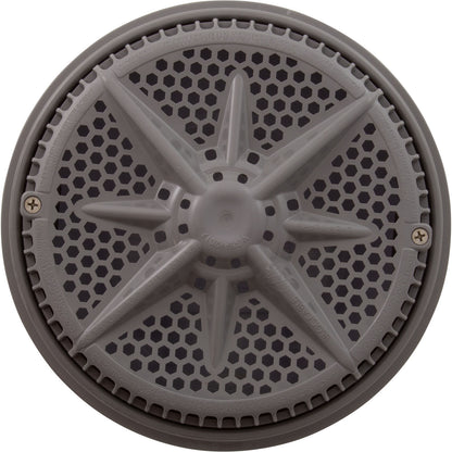 Main Drain, PentStarGuard, 8", 112gpm, 2"Side Port, ABS, Gray, qty 2