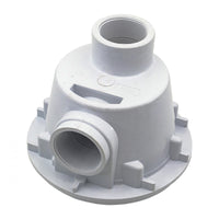 CMP 25513-000-000 7-3/4" Round White Shallow Gunite Pool Main Drain Galaxy