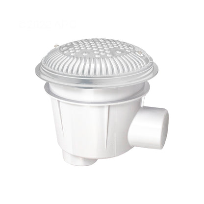 Hayward WG1154SPAK2 Salida de succión doble redonda de 8" con collarín ajustable, paquete de 2