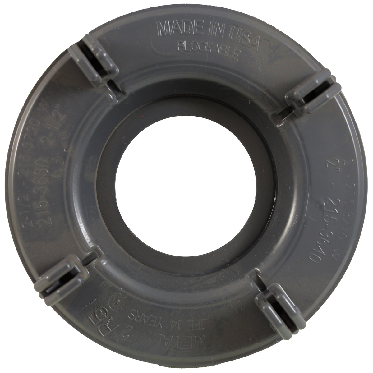 2" 200Gpm Suction W/F For Metal- Dark Gray R1