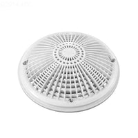 10" Round Tru Flo Drain Cover & Frame (2011) White