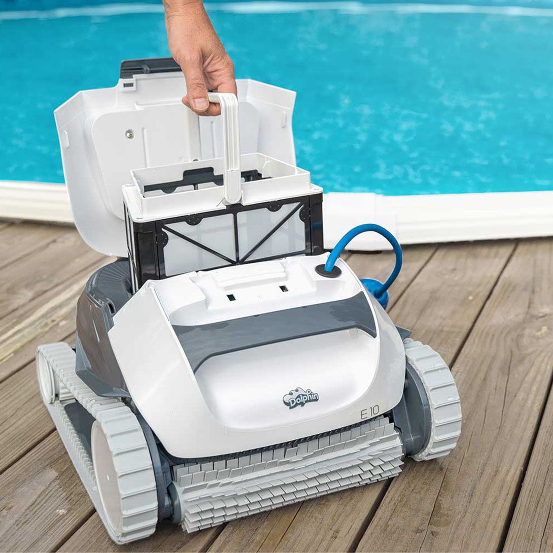99996133-USF Maytronics Dolphin E10 Above Ground Robotic Vacuum Pool Cleaner