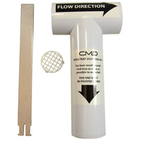 Cascada para piscina Natural Wonders de 36 pulgadas en color gris con puerto posterior y borde de 6 pulgadas