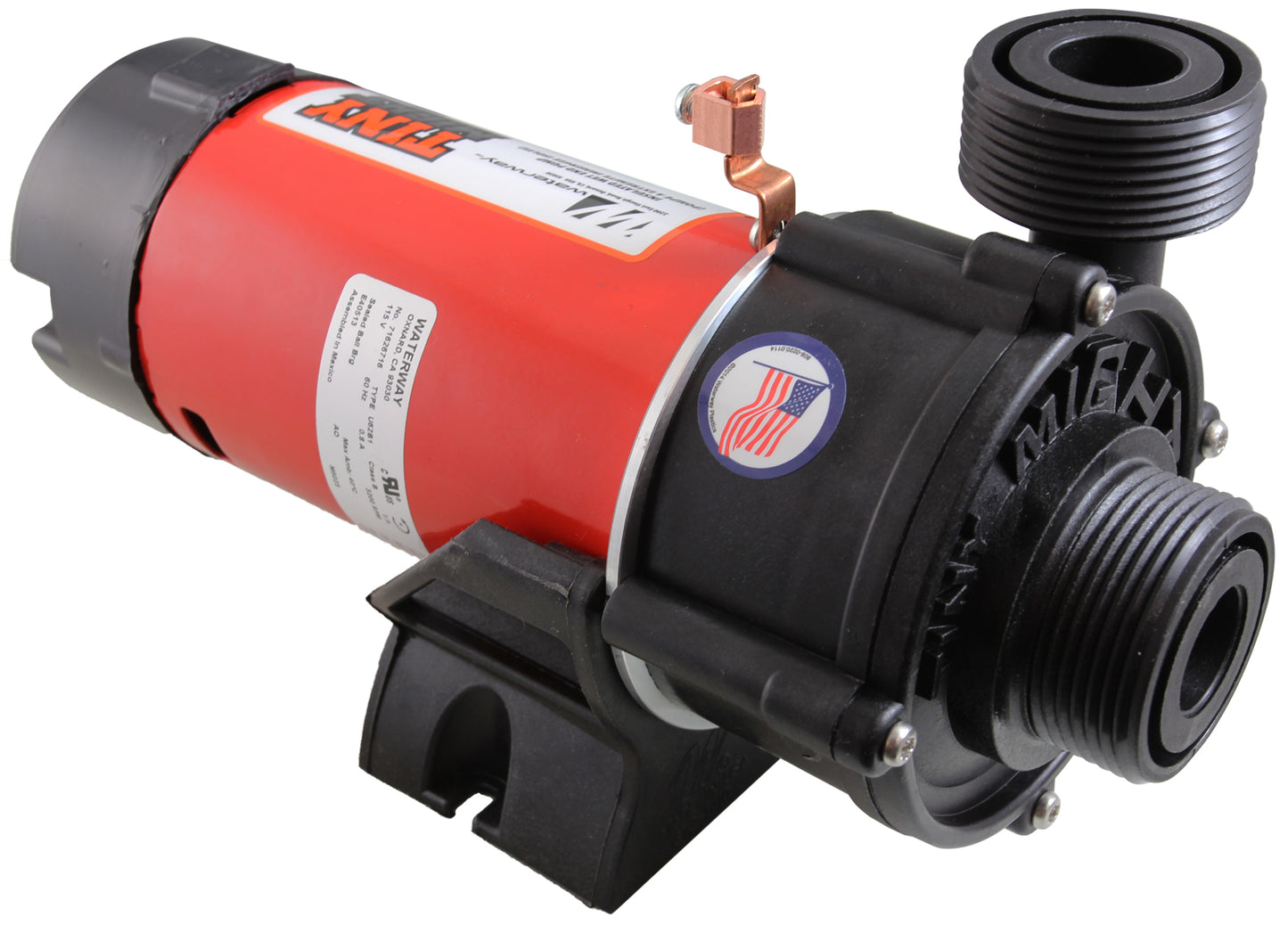 Bomba, circular, WW Tiny Might, 1/16 hp, unión de 1", 115 V, 60 Hz, OEM